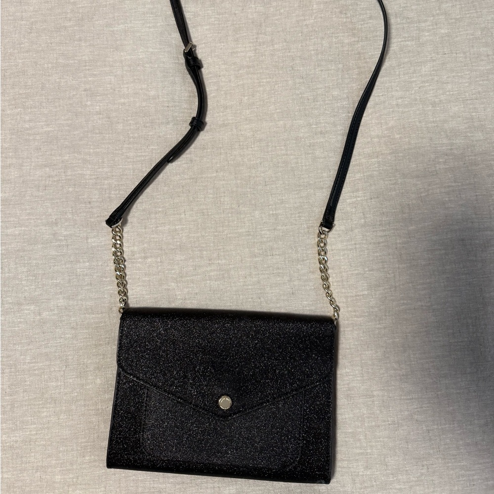Kate Spade Black Crossbody Bag with Minimalist Design